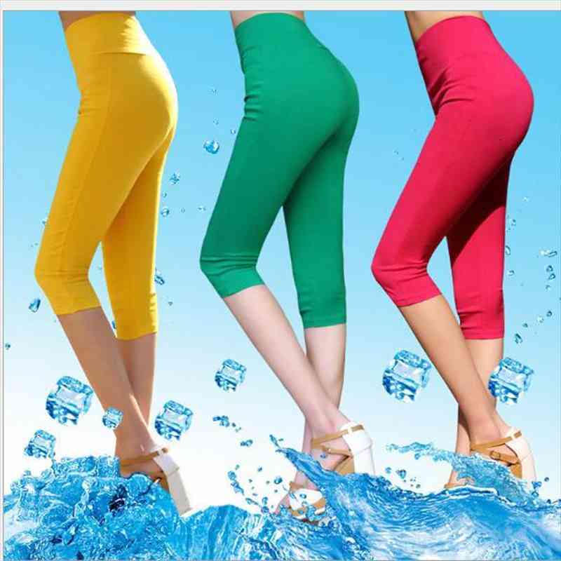 Leggings Women 3 4 Summer Capri Solid Candy Color High Waist Cropped Jeggings Plus 6xl 5xl S Brown Pink Red, Black
Leggings Women 3 4 Summer Capri Solid Candy Color High Waist Cropped Jeggings Plus 6xl 5xl S Brown Pink Red, Black