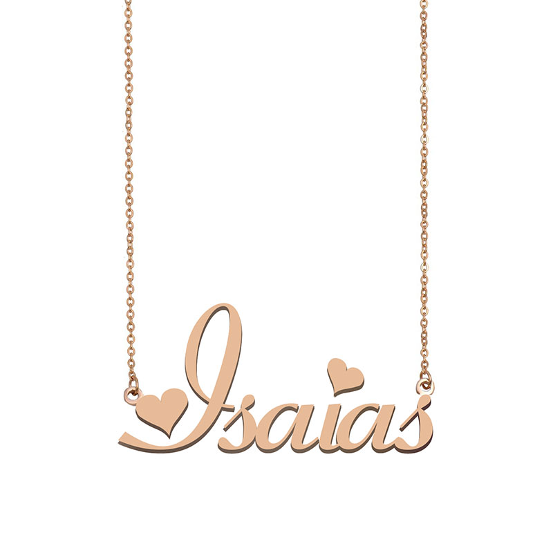 Isaias Name Necklac… - image