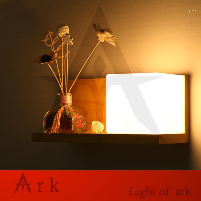 Modern Wooden LED Wall Lamp Bed Room Bedside Natural Solid Wood white Glass Bedroom Bedside Aisle Corridor Entrance Wall Sconce1
Modern Wooden LED Wall Lamp Bed Room Bedside Natural Solid Wood white Glass Bedroom Bedside Aisle Corridor Entrance Wall Sconce1