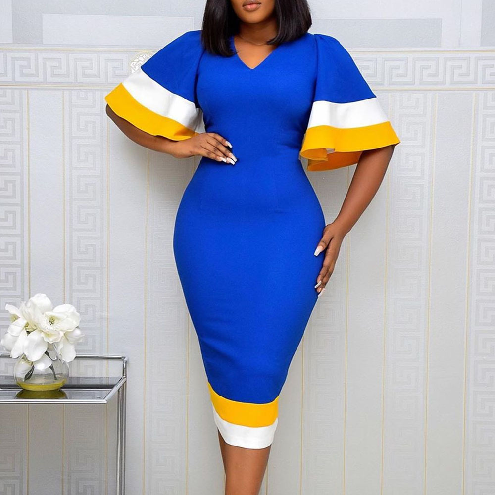 2021 African-style Office Block African Shavings Mid-calf Female Sexy Half-mango Dressed As Ladies'robes Party Dress 3164, Blue
2021 African-style Office Block African Shavings Mid-calf Female Sexy Half-mango Dressed As Ladies'robes Party Dress 3164, Blue