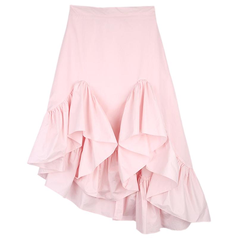 GETSRING Women Skirt Irregular Ruffle High Waist Chiffon Skirts Womens Asymmetry Black Pink White Sexy Long Skirts 2020 Fashion
GETSRING Women Skirt Irregular Ruffle High Waist Chiffon Skirts Womens Asymmetry Black Pink White Sexy Long Skirts 2020 Fashion