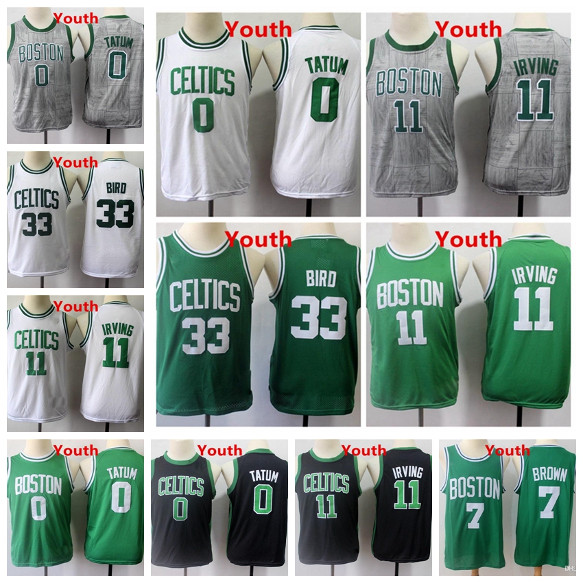 Kids Kyrie Irving Retro Jaylen Brown Jayson Tatum Larry Bird Youth Basketball Boston Team basketball Jerseys, Black;red
Kids Kyrie Irving Retro Jaylen Brown Jayson Tatum Larry Bird Youth Basketball Boston Team basketball Jerseys, Black;red
