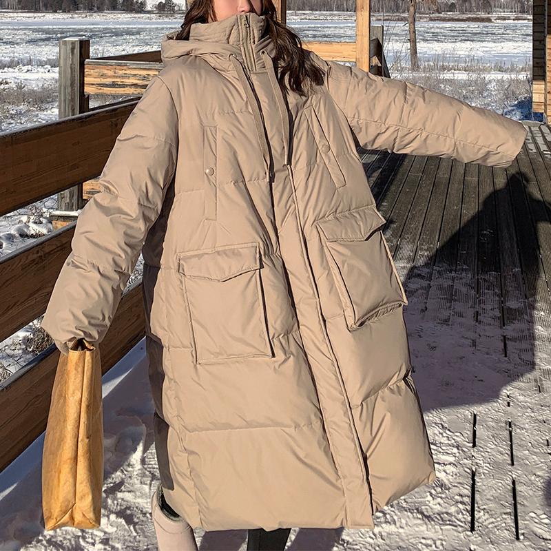 Woman Purple Khaki Parkas Winter Oversize Hooded Warm Thick Long Bubble Puffer Jacket Cotton Padded Loose Water Wind Proof Coat, Beige
Woman Purple Khaki Parkas Winter Oversize Hooded Warm Thick Long Bubble Puffer Jacket Cotton Padded Loose Water Wind Proof Coat, Beige