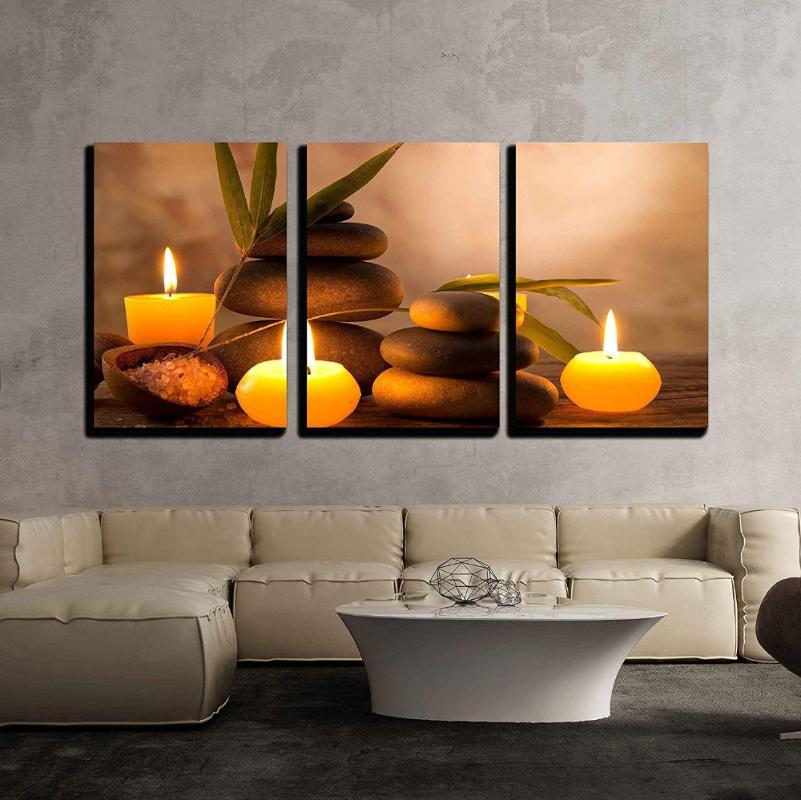 Canvas Wall Art 3 Piece- Spa Still Life with Aromatic Candles and Zen Stones Modern Home Decor Stretched and Frame Drop shipping
Canvas Wall Art 3 Piece- Spa Still Life with Aromatic Candles and Zen Stones Modern Home Decor Stretched and Frame Drop shipping
