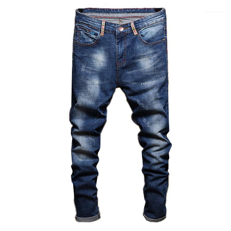 2020 Fashion New Men's Casual Slim Skinny Pencil Jeans / Men's Stretch Cotton Washed Denim Trousers Cowboy Pants1, Blue
2020 Fashion New Men's Casual Slim Skinny Pencil Jeans / Men's Stretch Cotton Washed Denim Trousers Cowboy Pants1, Blue