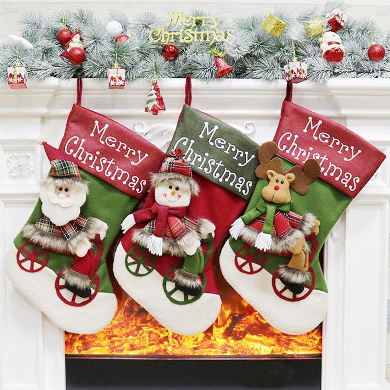 Candy Bag Christmas Gifts Tree Ornament Stocking Santa Claus Snowman Sock Christmas gift boxes 8.291
Candy Bag Christmas Gifts Tree Ornament Stocking Santa Claus Snowman Sock Christmas gift boxes 8.291