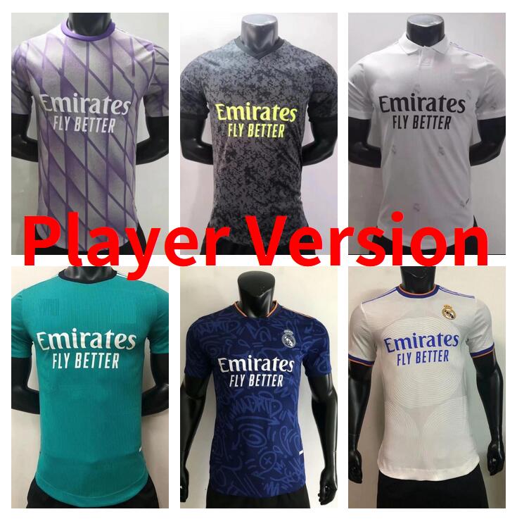 21 22 23 Player Version REAL BENZEMA MADRID HAZARD Soccer Jerseys 2021 2022 2023 MODRIC MARCELO ASENSIO ALABA VINI JR Camavinga Maillots de, Black
21 22 23 Player Version REAL BENZEMA MADRID HAZARD Soccer Jerseys 2021 2022 2023 MODRIC MARCELO ASENSIO ALABA VINI JR Camavinga Maillots de, Black
