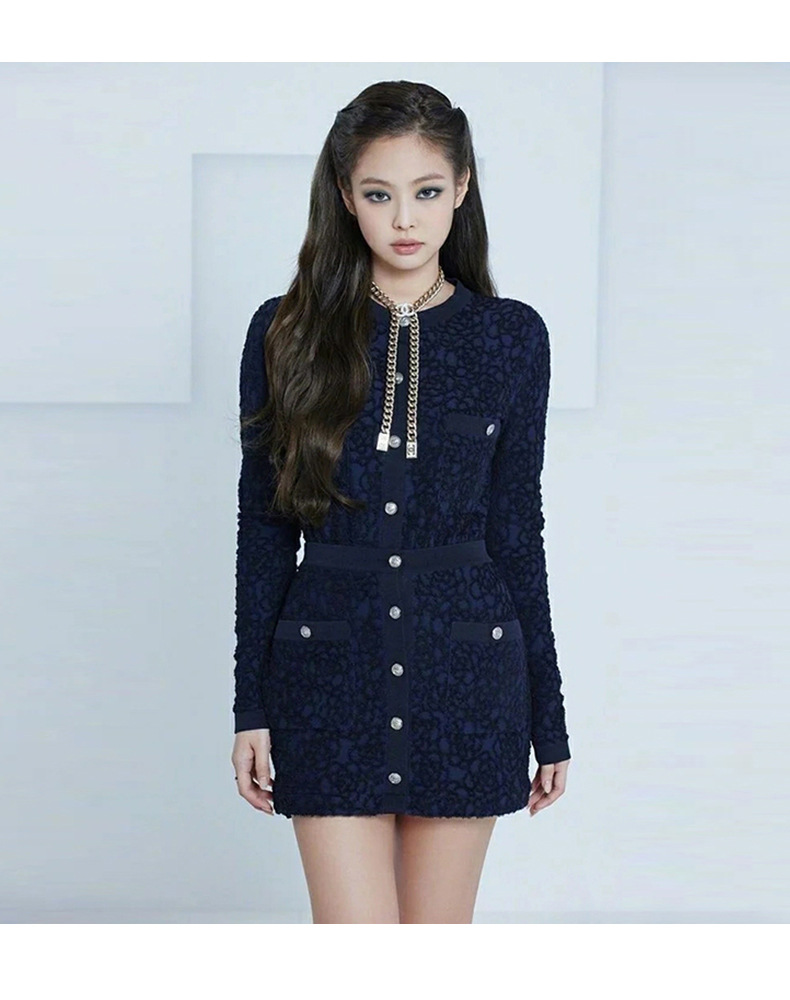 910 2020 Brand Same Style Dress Long Sleeve Crew Neck Womens Clothes Flora Print Tweed Above Knee Luxury Fashion Dress CHANGJI, Customize
910 2020 Brand Same Style Dress Long Sleeve Crew Neck Womens Clothes Flora Print Tweed Above Knee Luxury Fashion Dress CHANGJI, Customize