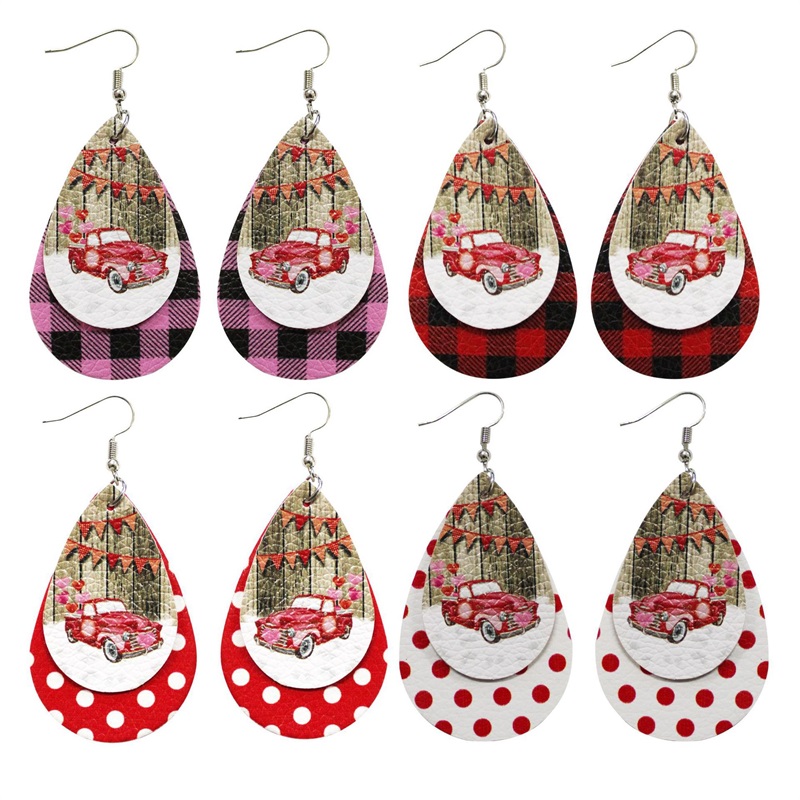 Check Automobile Pattern Earrings Jewelry Drop Shaped Women Leather Fashion Dangle Earring Alloy Eardrop Christmas 1 9dh J2B, Silver
Check Automobile Pattern Earrings Jewelry Drop Shaped Women Leather Fashion Dangle Earring Alloy Eardrop Christmas 1 9dh J2B, Silver