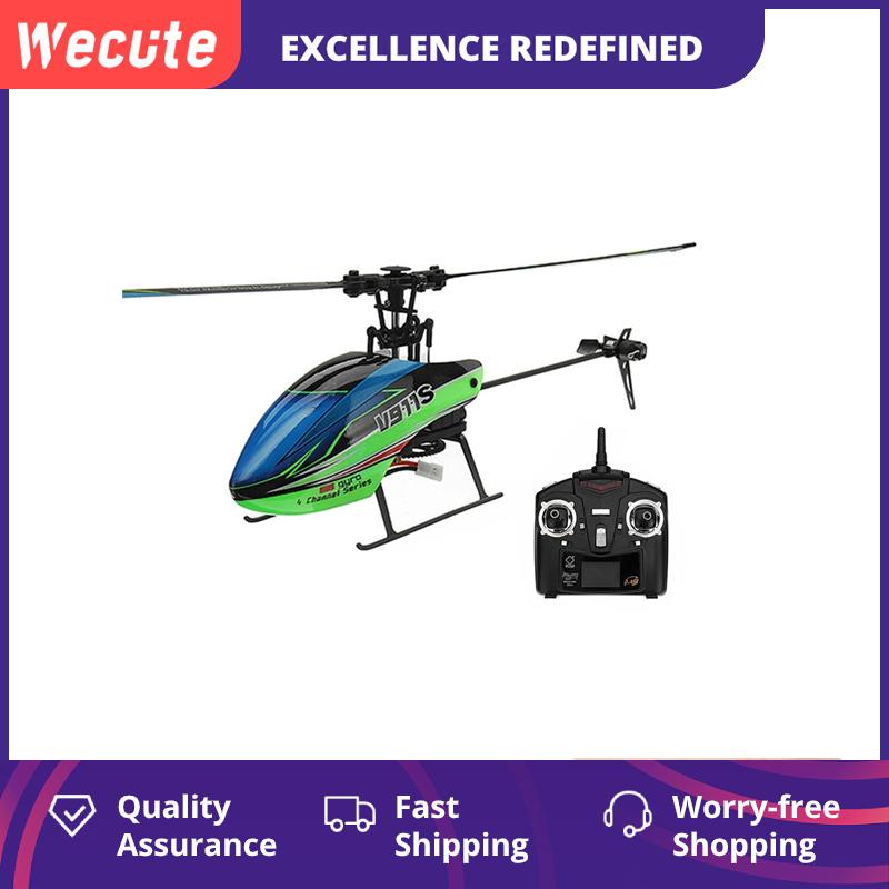 Wecute V911S 4CH 6G 6-Aixs Gyro Single Propelller Non-aileron RC Helicopter with Gyroscope Remote Controller RTF Toys Boy Gift
Wecute V911S 4CH 6G 6-Aixs Gyro Single Propelller Non-aileron RC Helicopter with Gyroscope Remote Controller RTF Toys Boy Gift