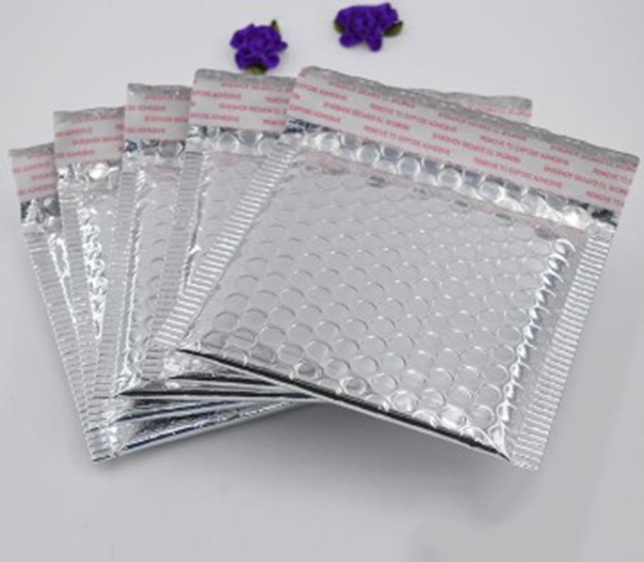 Wholesale 50pcs/ lot Bubble Envelopes Bags Mailers Padded Shipping Envelope With Bubble Mailing Bag Business Supplies 15*13cm