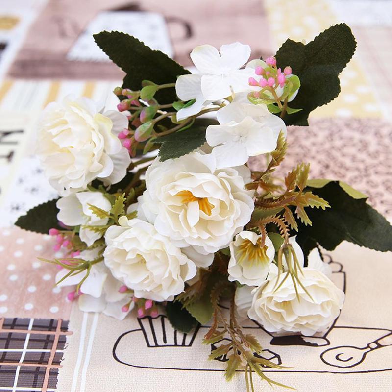 Artificial Flowers Small Rose Simulation Bunch Fake European Style Small Ball Rose Diy Party Vintage Silk Home Decor Bouquet1, Red
Artificial Flowers Small Rose Simulation Bunch Fake European Style Small Ball Rose Diy Party Vintage Silk Home Decor Bouquet1, Red