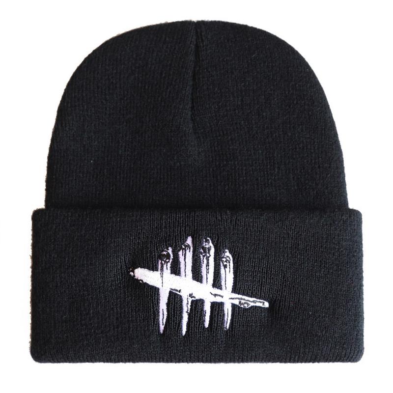 Dead by Daylight Beanie Cotton Embroidery Casual for Men Women Knitted Winter Hat Solid Hip-hop Skullies Unisex Survival game
Dead by Daylight Beanie Cotton Embroidery Casual for Men Women Knitted Winter Hat Solid Hip-hop Skullies Unisex Survival game