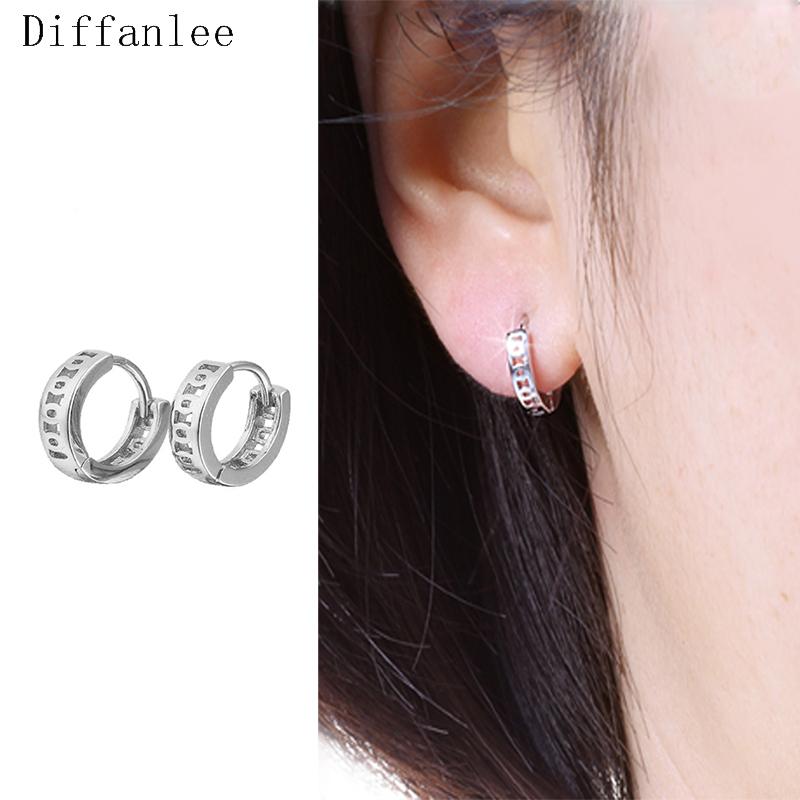 Hoop & Huggie Fashion Jewelry Hollowed Out Pattern Unisex Small Size Earrings For Women Men Baby Girl Lady Plated Gifts
Hoop & Huggie Fashion Jewelry Hollowed Out Pattern Unisex Small Size Earrings For Women Men Baby Girl Lady Plated Gifts