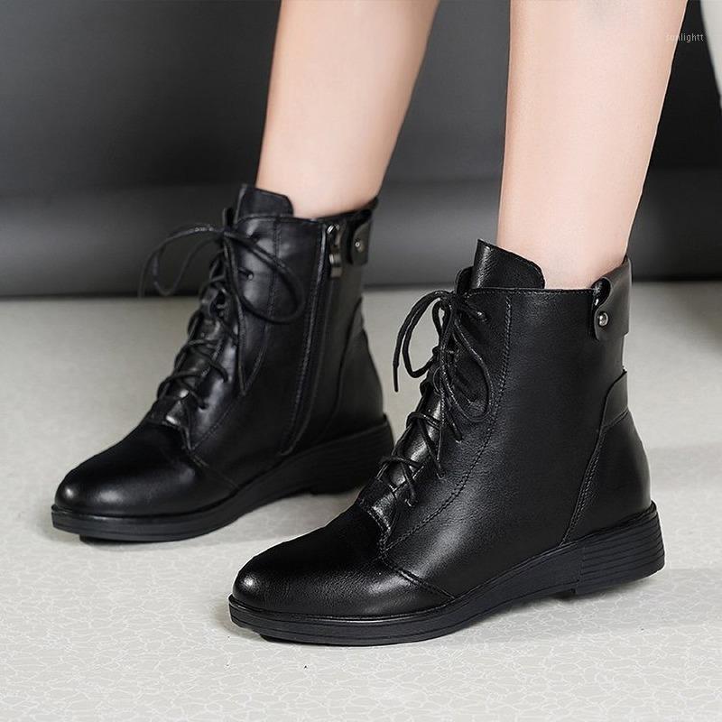 Black Leather Boots Female Lace Up Ankle Boots For Women Shoes Woman Wedges Heels Warm Plush Winter Ladies1, Black list
Black Leather Boots Female Lace Up Ankle Boots For Women Shoes Woman Wedges Heels Warm Plush Winter Ladies1, Black list