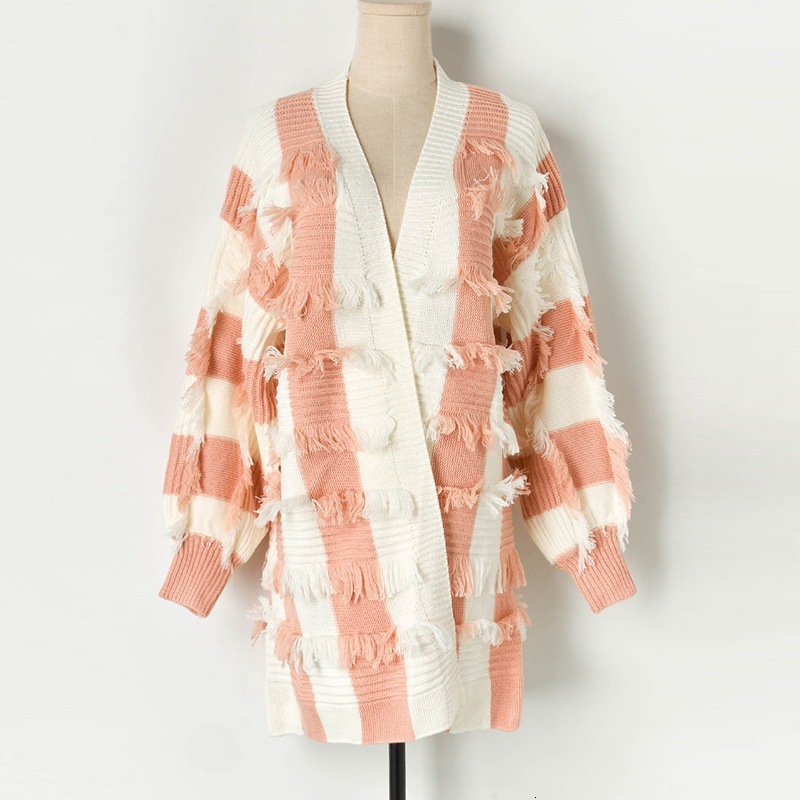 European Designer Cardigans List Jackets Outerwear 2021 Women's Autumn Malha Borla Longo Bluffs Fashion Clothes Mp9b, Pink.
European Designer Cardigans List Jackets Outerwear 2021 Women's Autumn Malha Borla Longo Bluffs Fashion Clothes Mp9b, Pink.