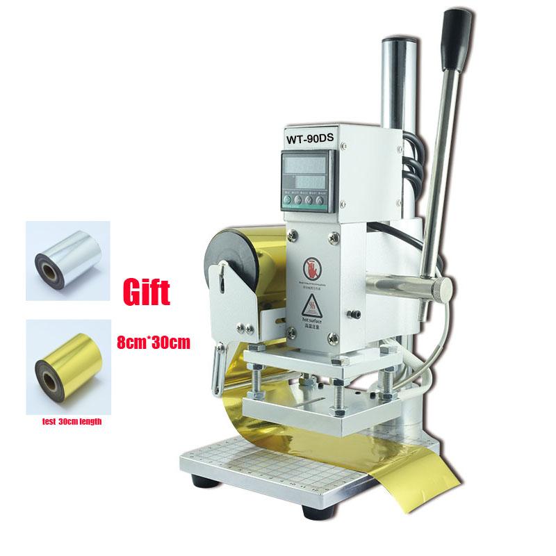 Hot stamping machine 10*13CM stamping /indentation Machine leather Wood Paper Marking Press Embossing 110V/220V
Hot stamping machine 10*13CM stamping /indentation Machine leather Wood Paper Marking Press Embossing 110V/220V
