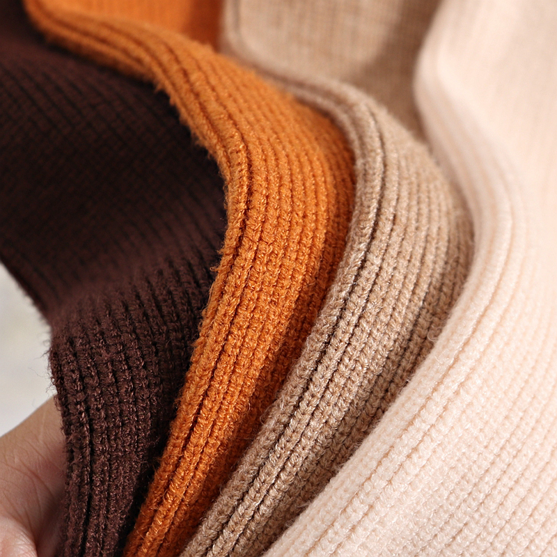 GIGOGOU Oversized Women Sweater High Low Hem Pullovers Top Thick Warm Woman Turtlenecks Knitted Jumper Winter Clothe Pull Femme 201225