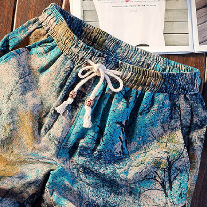 Discounted prices New pattern Summer Best Sellers Korean Edition Man Flower shorts Beach five points Men in casual shorts T200512