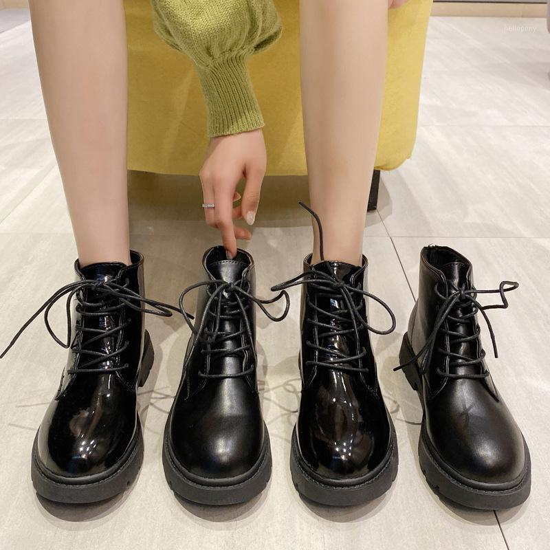 Black Solid Leather Boots Women 2020 Autumn Winter Boots Women Shoes Woman Warm Plush British Style Lace up Fashion Ankle1, Matt
Black Solid Leather Boots Women 2020 Autumn Winter Boots Women Shoes Woman Warm Plush British Style Lace up Fashion Ankle1, Matt