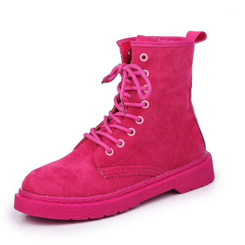 YeddaMavis Women Boots Rose Red Suede Boots Spring New Wild High Top Lace Up Women Shoes British Style Womens Shoes Woman1
YeddaMavis Women Boots Rose Red Suede Boots Spring New Wild High Top Lace Up Women Shoes British Style Womens Shoes Woman1