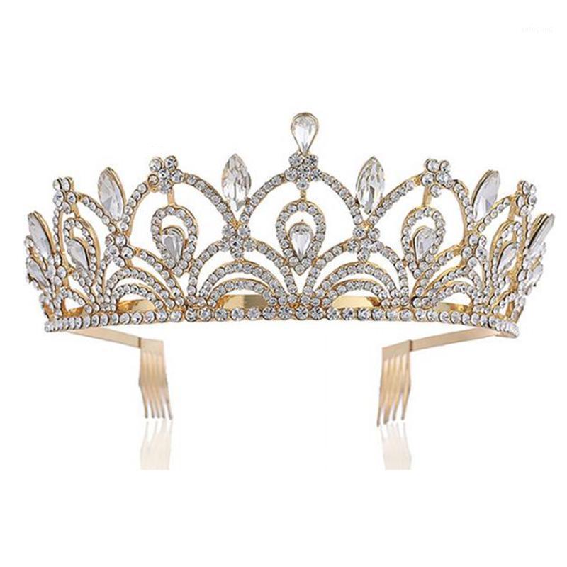 Hair Clips & Barrettes Rhinestone Crystal Princess Headdress Comb Wedding Bridal Jewelry Accessories Crown Headdress1
Hair Clips & Barrettes Rhinestone Crystal Princess Headdress Comb Wedding Bridal Jewelry Accessories Crown Headdress1