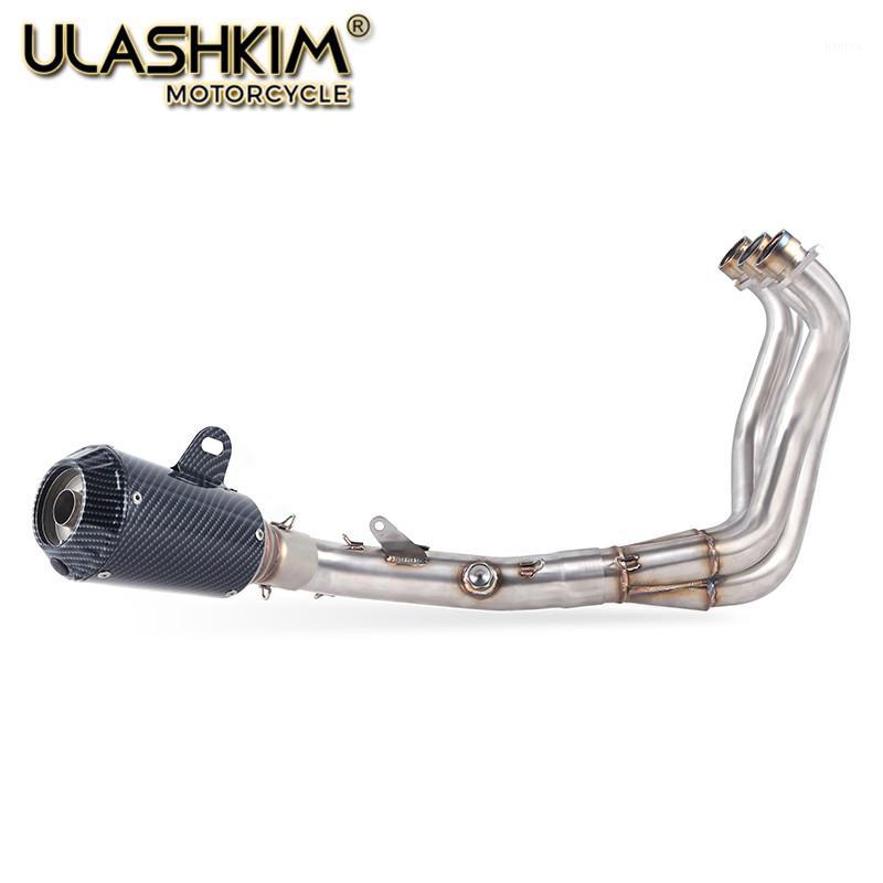 Motorcycle Exhaust Muffler Full System Escape Middle Pipe Slip On For FZ09 MT09 MT-09 FZ-09 2014-2018 Not for Tracer1
Motorcycle Exhaust Muffler Full System Escape Middle Pipe Slip On For FZ09 MT09 MT-09 FZ-09 2014-2018 Not for Tracer1
