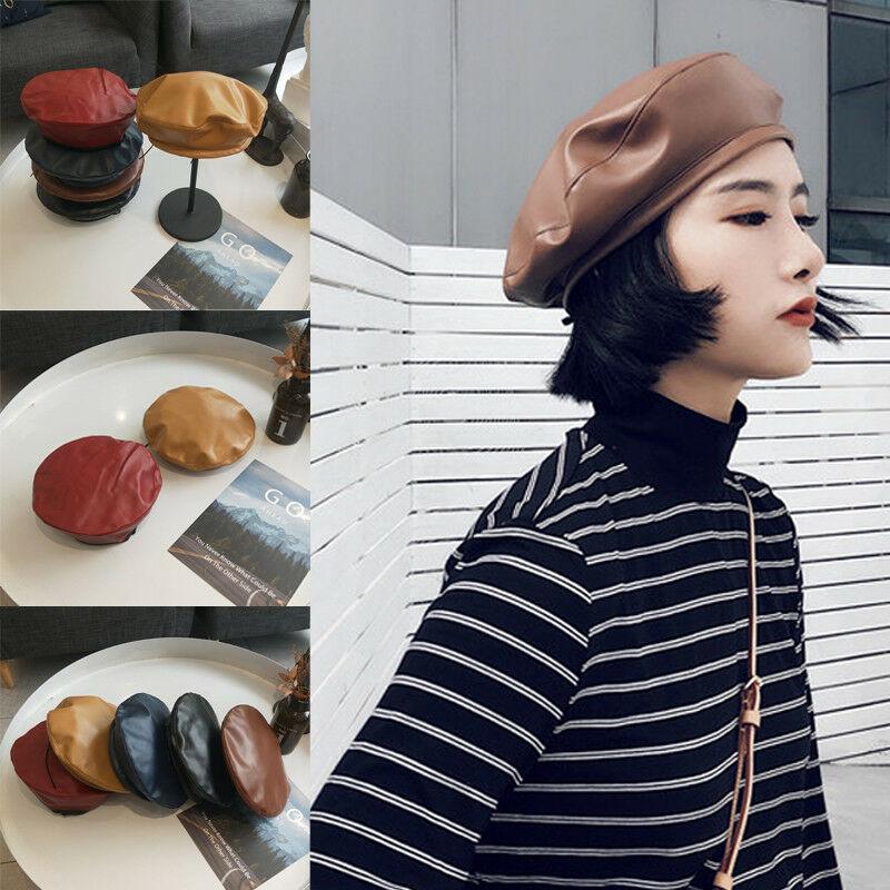 Spring Autumn British Style Casual Cap Fashion Brand Felt Pu Leather Beret Hat Women Cap Female Ladies Faux Leather Beanie Beret, Navy
Spring Autumn British Style Casual Cap Fashion Brand Felt Pu Leather Beret Hat Women Cap Female Ladies Faux Leather Beanie Beret, Navy