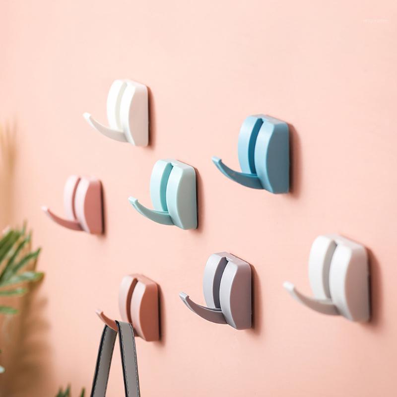 Creative Candy Color Hook Strong Non-marking Hook Free Punching Free Nail Clothes Hanger & Towel & Coat Robe 20201
Creative Candy Color Hook Strong Non-marking Hook Free Punching Free Nail Clothes Hanger & Towel & Coat Robe 20201