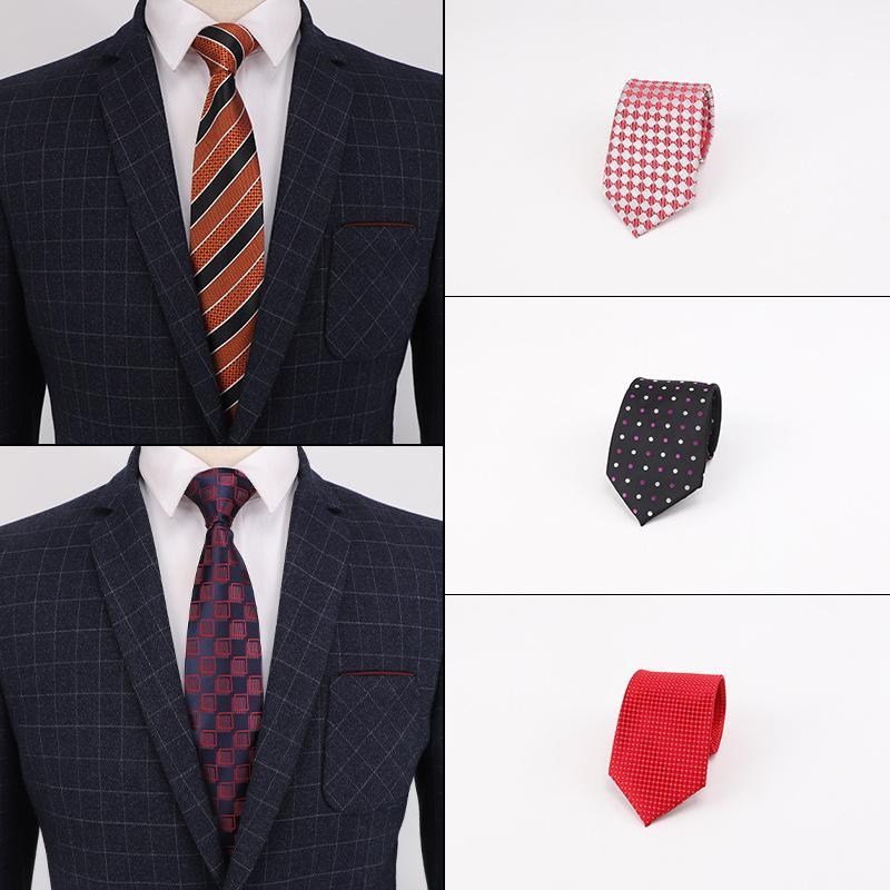 Linbaiway Men's Ties for Men Striped Polyester Neckties Bowtie for Men Banquet Wedding Groom Gravatas Neck Ties Custom Logo1
Linbaiway Men's Ties for Men Striped Polyester Neckties Bowtie for Men Banquet Wedding Groom Gravatas Neck Ties Custom Logo1
