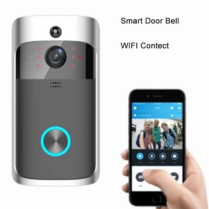 Smart Wireless Doorbell Digital Cat Eye Doorbell with Camera Video Digital Peephole Wifi Door Video Peephole For Door
Smart Wireless Doorbell Digital Cat Eye Doorbell with Camera Video Digital Peephole Wifi Door Video Peephole For Door