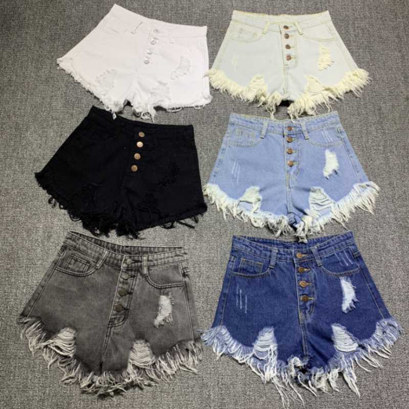 Plus size 5XL!2021 Summer hole ripped denim shorts women high waist loose wide leg tassel shorts, Black
Plus size 5XL!2021 Summer hole ripped denim shorts women high waist loose wide leg tassel shorts, Black