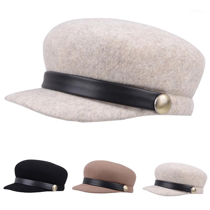 Korean version of the new ladies wool beret navy hat female British style autumn and winter fashion casual woolen cap top hat1, Black
Korean version of the new ladies wool beret navy hat female British style autumn and winter fashion casual woolen cap top hat1, Black