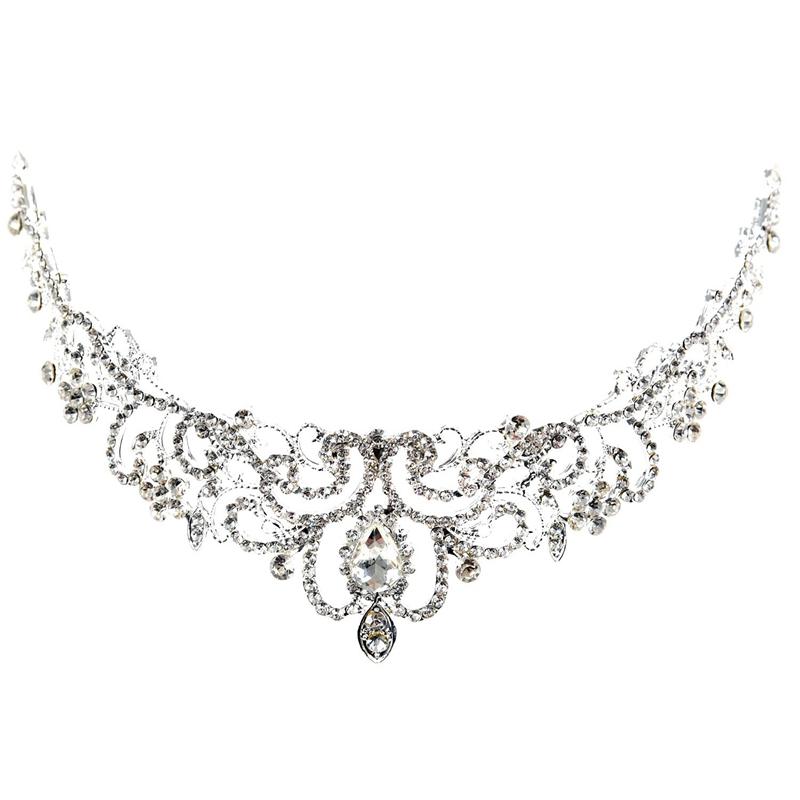 New Wedding Party Bridal Bridesmaid Flower Crown Tiara+Necklace Earring Set
New Wedding Party Bridal Bridesmaid Flower Crown Tiara+Necklace Earring Set