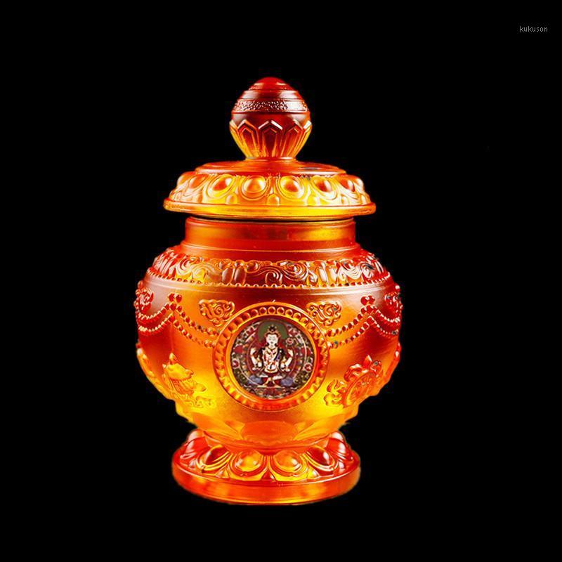 13cm Eight Auspicious Symbol Resin Tibetan Tranic Lotus Base Moni Treasured Wealth Putting Decorate Bottle1
13cm Eight Auspicious Symbol Resin Tibetan Tranic Lotus Base Moni Treasured Wealth Putting Decorate Bottle1