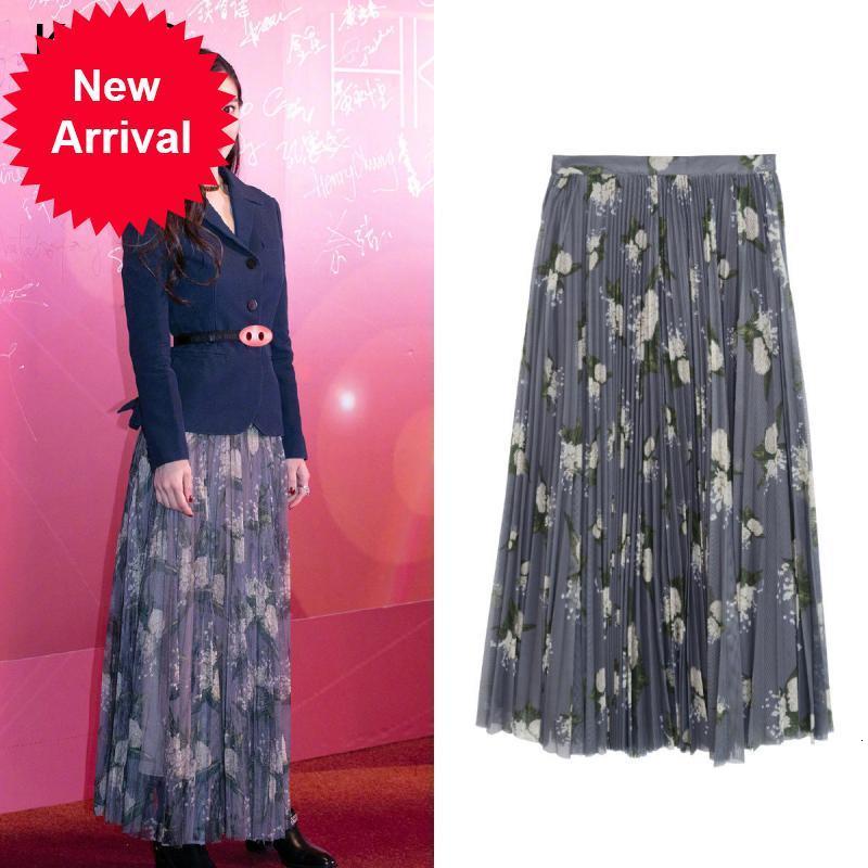 New New 2021 Elegant French Woman Lily the Flower Press Plied Skirt of Net Mesh 0FY0, Blue
New New 2021 Elegant French Woman Lily the Flower Press Plied Skirt of Net Mesh 0FY0, Blue