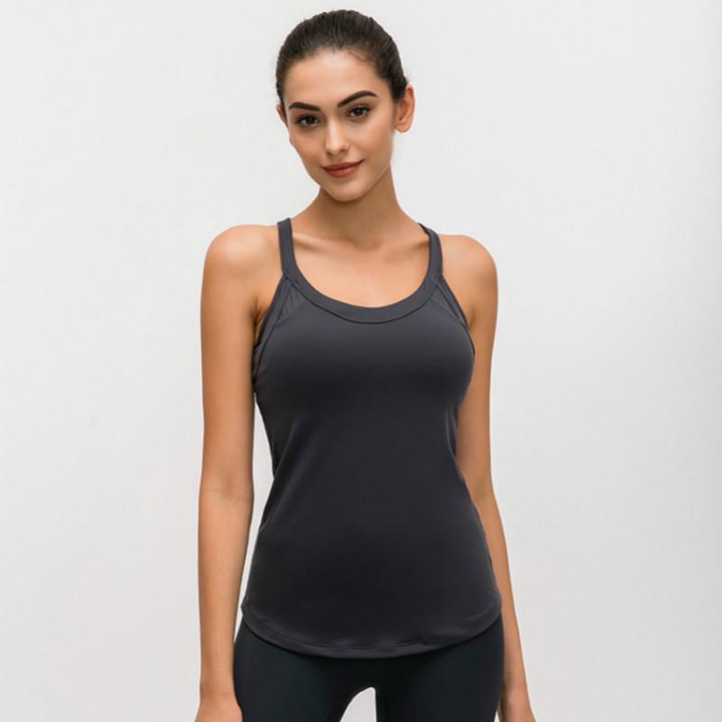 NWT 2020 Cross Straps Gym Yoga Vest Women Breathable Padded Workout Fitness Tank Tops Nylon Athletic Sport Sleeveless Shirts1, Black
NWT 2020 Cross Straps Gym Yoga Vest Women Breathable Padded Workout Fitness Tank Tops Nylon Athletic Sport Sleeveless Shirts1, Black