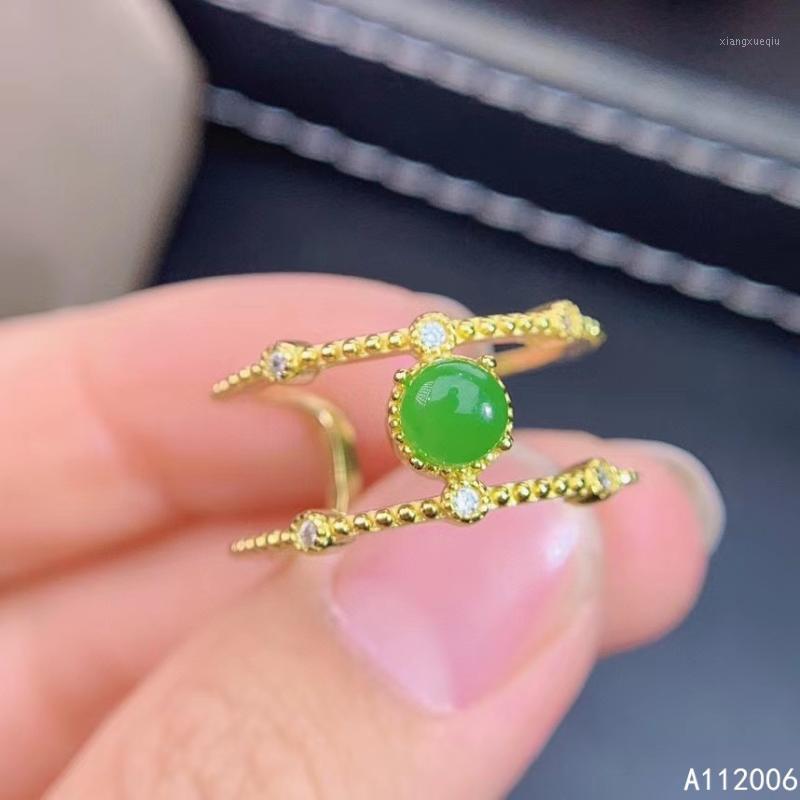 Cluster Rings KJJEAXCMY Fine Jewelry 925 Sterling Silver Inlaid Natural Jasper Ring Female Jade Gemstone Luxury Support Test, Golden;silver
Cluster Rings KJJEAXCMY Fine Jewelry 925 Sterling Silver Inlaid Natural Jasper Ring Female Jade Gemstone Luxury Support Test, Golden;silver