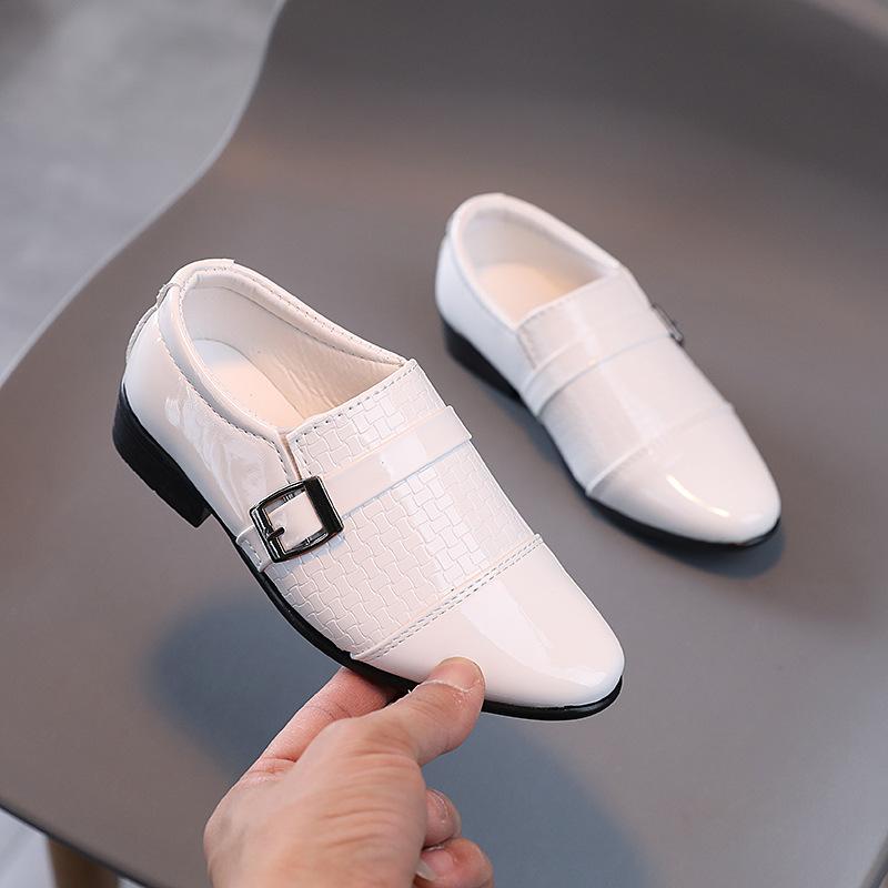 Flat Shoes Boys Leather School Spring Autumn Children Wedding Party Fashion Wild Girls Performance Flats Single G675, Black;grey
Flat Shoes Boys Leather School Spring Autumn Children Wedding Party Fashion Wild Girls Performance Flats Single G675, Black;grey