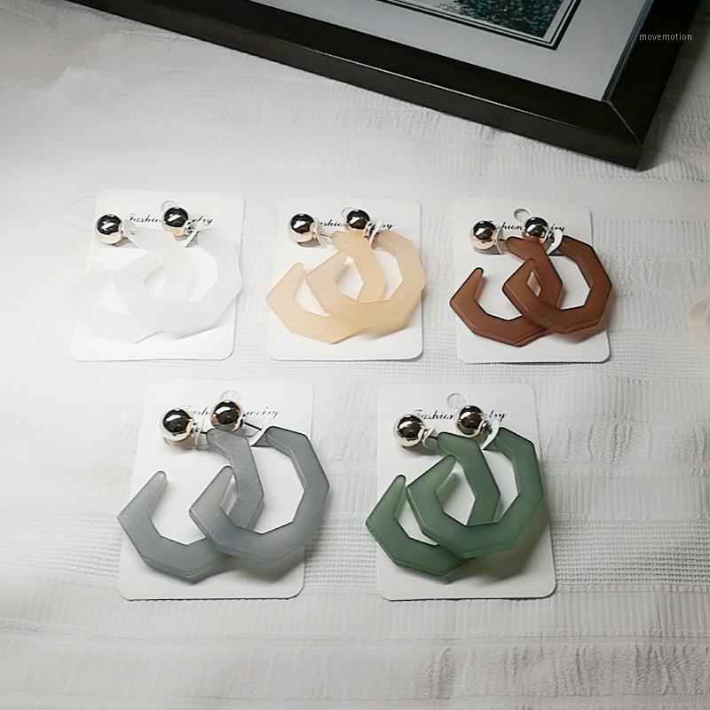 UJBOX Fashion Matte Acrylic Earrings Women Green Gray Brown Geometric Resin Hoop Earrings Wedding Party Jewelry Accessories1
UJBOX Fashion Matte Acrylic Earrings Women Green Gray Brown Geometric Resin Hoop Earrings Wedding Party Jewelry Accessories1