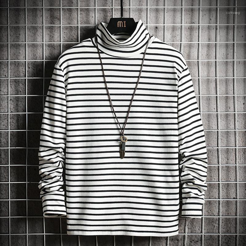 Men's T-Shirts Men Base Shirt Long-sleeved T-shirt Slim Fit Stripes Half-Turtle-Neck Students Korean-style Autumn On Clothes1, Blue
Men's T-Shirts Men Base Shirt Long-sleeved T-shirt Slim Fit Stripes Half-Turtle-Neck Students Korean-style Autumn On Clothes1, Blue