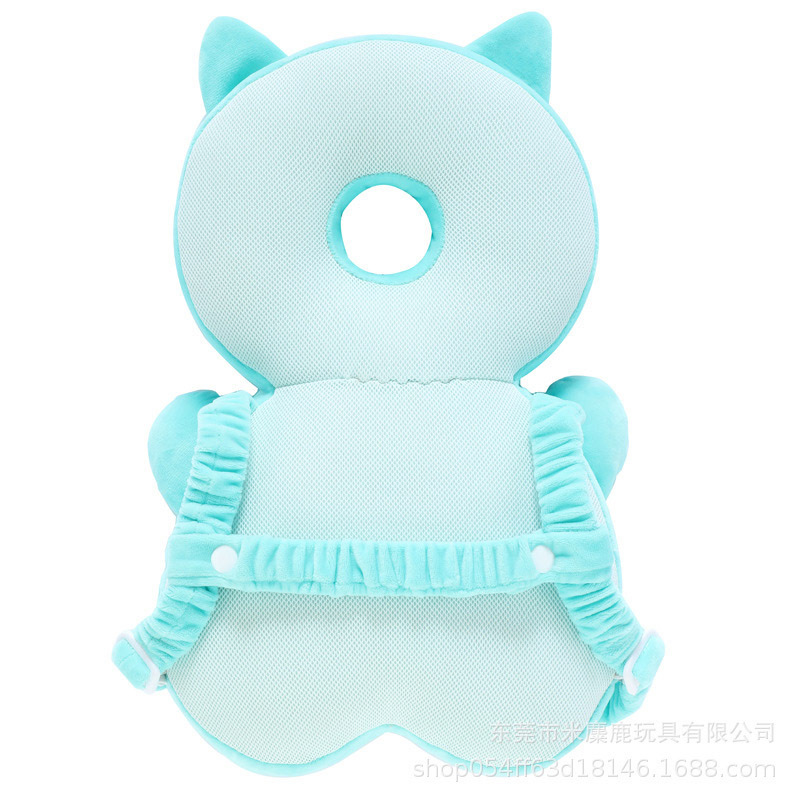 Baby Anti-Fall Pillow Headrest Toddler Collision Protection Pad Sound Toy Resistance Cushion Children Anti-Collision Artifact LJ201014