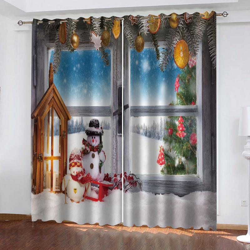 Custom christmas curtains 3D Window Curtains For Living Room Bedroom Customized size stereoscopic, As pic
Custom christmas curtains 3D Window Curtains For Living Room Bedroom Customized size stereoscopic, As pic