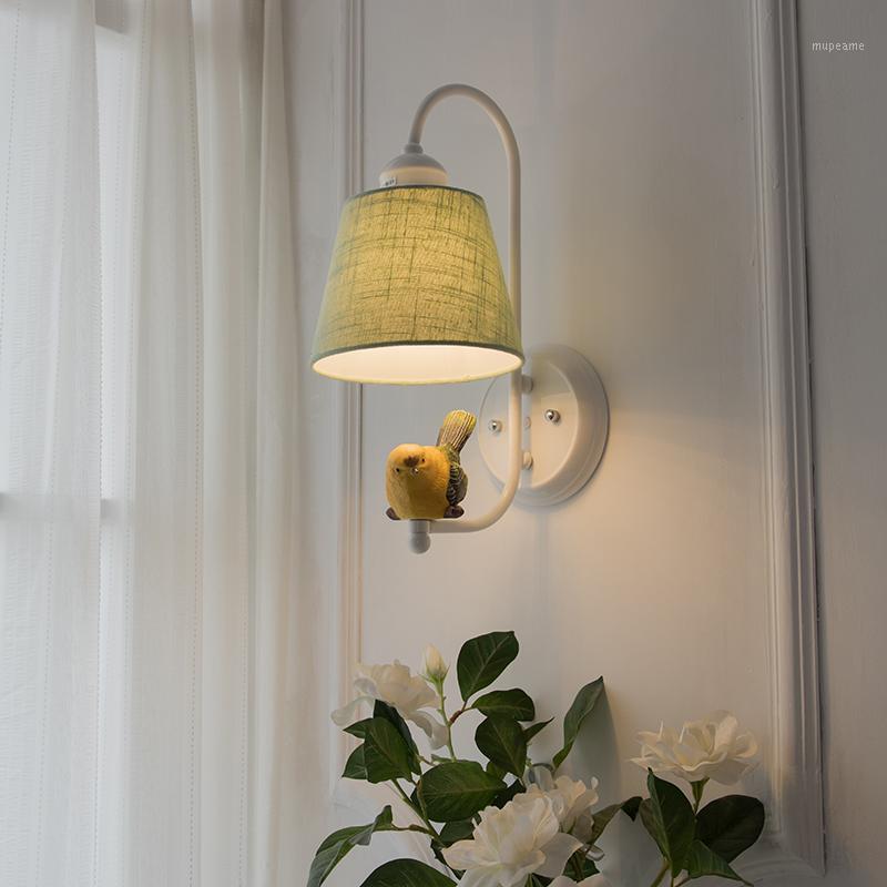 Fabric cover wall lamp bird lamp modern shade wall-mounted bedside iron wall mural room lighting LED kids LB415031
Fabric cover wall lamp bird lamp modern shade wall-mounted bedside iron wall mural room lighting LED kids LB415031