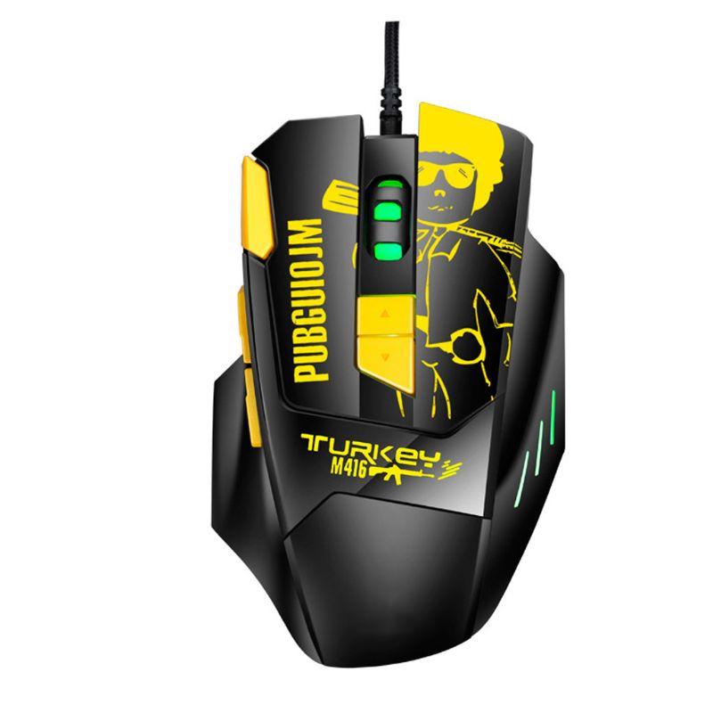 Wired Programmable Gaming Mouse RGB LED 6 Gear DPI Adjustable Computer Laptop Optical Mouse for Gaming Business Office
Wired Programmable Gaming Mouse RGB LED 6 Gear DPI Adjustable Computer Laptop Optical Mouse for Gaming Business Office