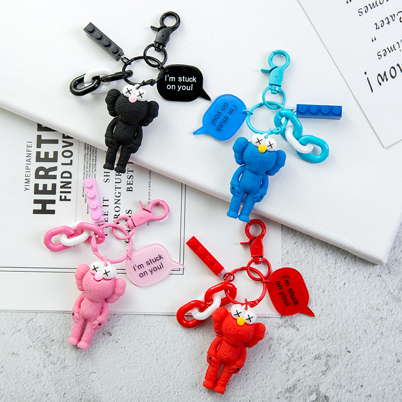 PVC Kids Keyring Cartoon Chain Woman Keychain Anime Man Key Ring Girls Personality Cute Gray Sleutelhanger Sesame Street New
PVC Kids Keyring Cartoon Chain Woman Keychain Anime Man Key Ring Girls Personality Cute Gray Sleutelhanger Sesame Street New