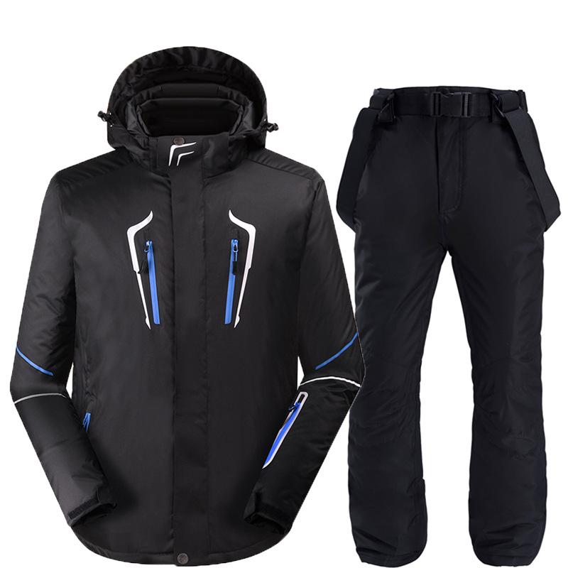 2020 New Warm Ski Suit Men Windproof Waterproof Skiing and Snowboard Jacket Pants Set Outdoor Snow Costume Winter Ski Jacket Men, Black jacket
2020 New Warm Ski Suit Men Windproof Waterproof Skiing and Snowboard Jacket Pants Set Outdoor Snow Costume Winter Ski Jacket Men, Black jacket