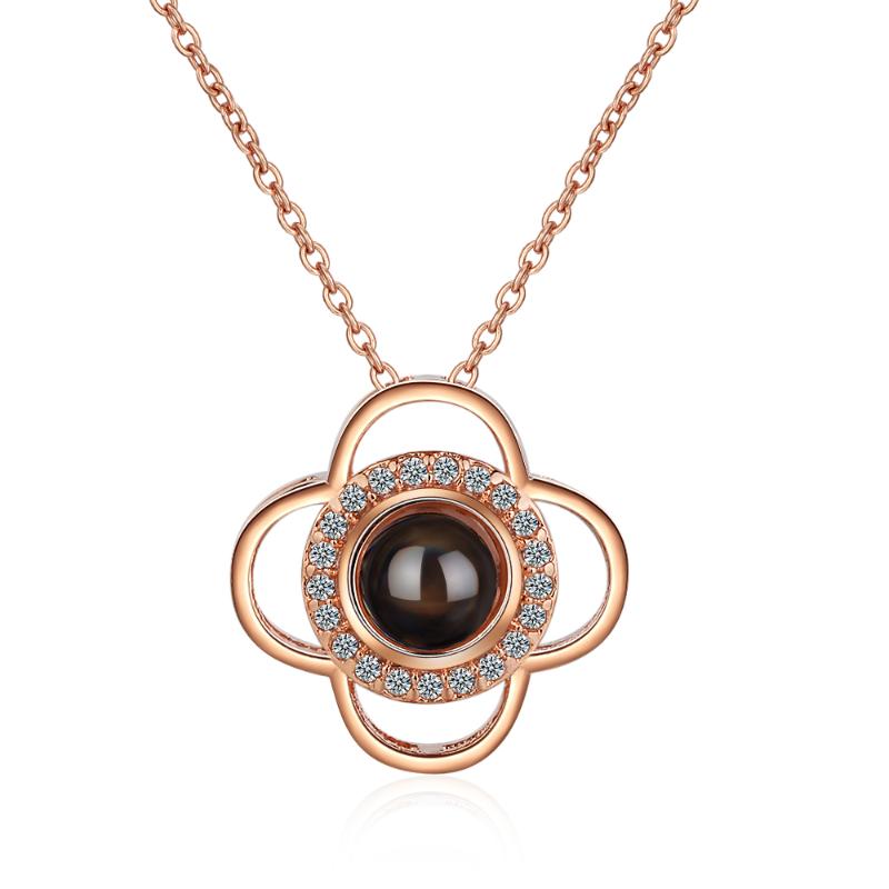 Trendy Simple Zircon Flower Projection Meaningful Necklaces For Women Gift S-N405
Trendy Simple Zircon Flower Projection Meaningful Necklaces For Women Gift S-N405