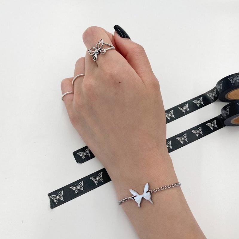 Women Bracelet Butterfly Bracelets for Woman Bangles Ladies Jewellery Hand Made Fashion Trendy Silver Color Alloy Punk Pulseras
Women Bracelet Butterfly Bracelets for Woman Bangles Ladies Jewellery Hand Made Fashion Trendy Silver Color Alloy Punk Pulseras