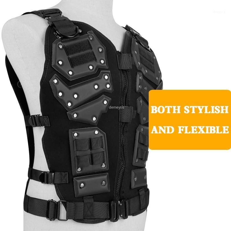 Protective Vest EVA Pads Army Tactical Combat Vest Adjustable Outdoor Hunting Paintball Shooting Waistcoat1, Black
Protective Vest EVA Pads Army Tactical Combat Vest Adjustable Outdoor Hunting Paintball Shooting Waistcoat1, Black